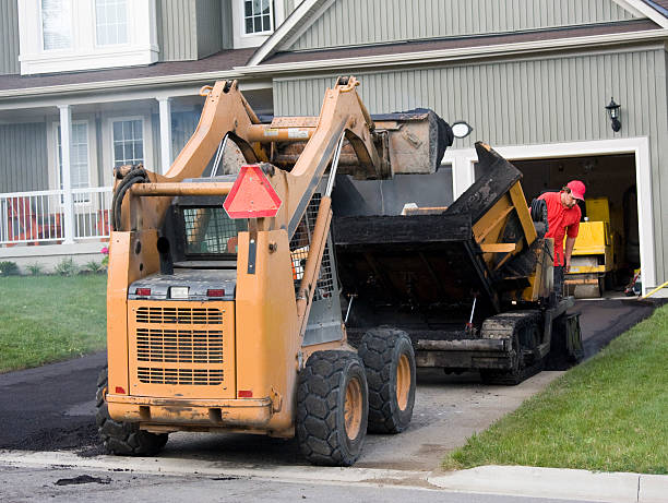 Residential Paver Driveway in Parshall, ND